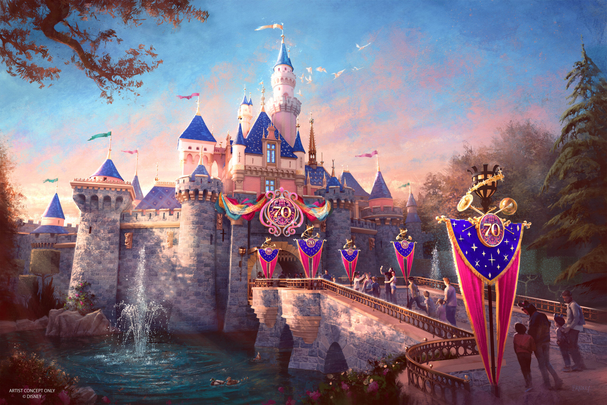 Disneyland Resort 70th Celebration Begins May 16, 2025