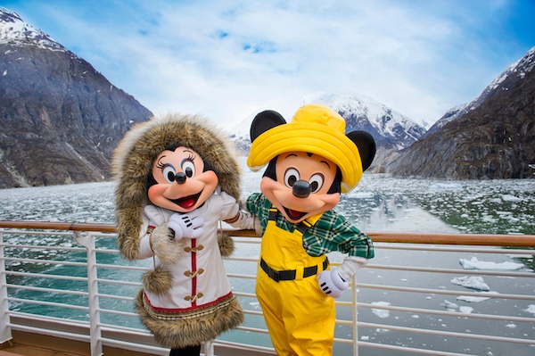 Mickey et Minnie en Alaska